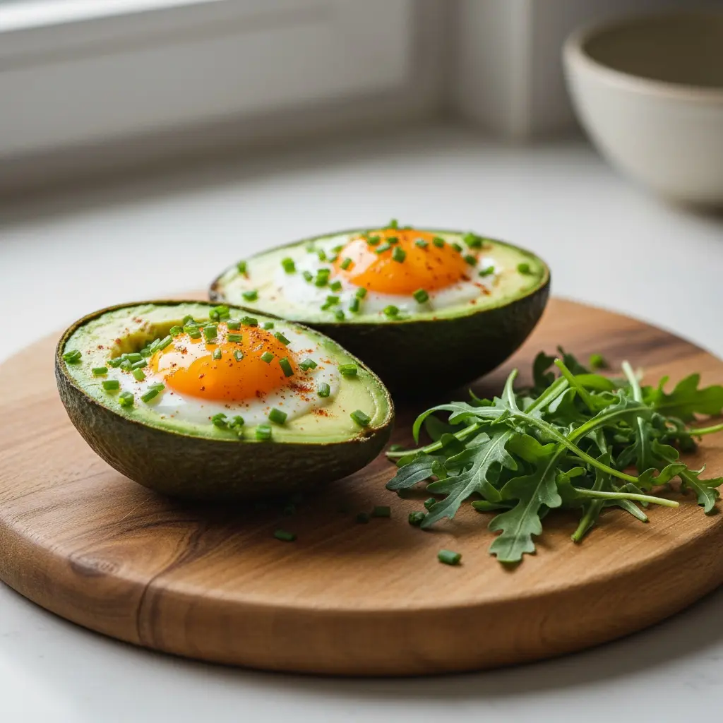 Avocado Egg Breakfast Boats