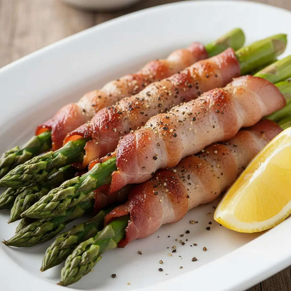 Bacon-Wrapped Asparagus Bundles