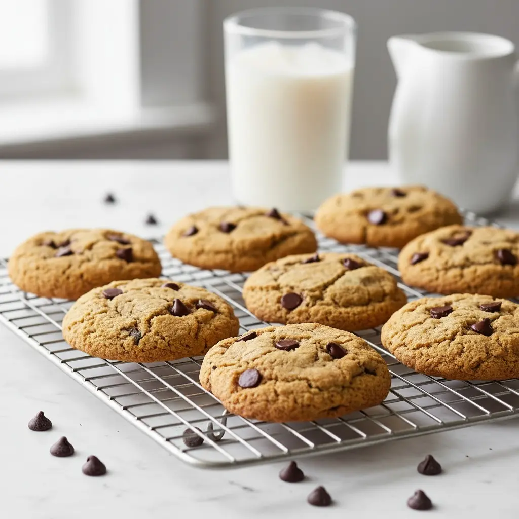 Coconut Flour Chocolate Chip Cookies