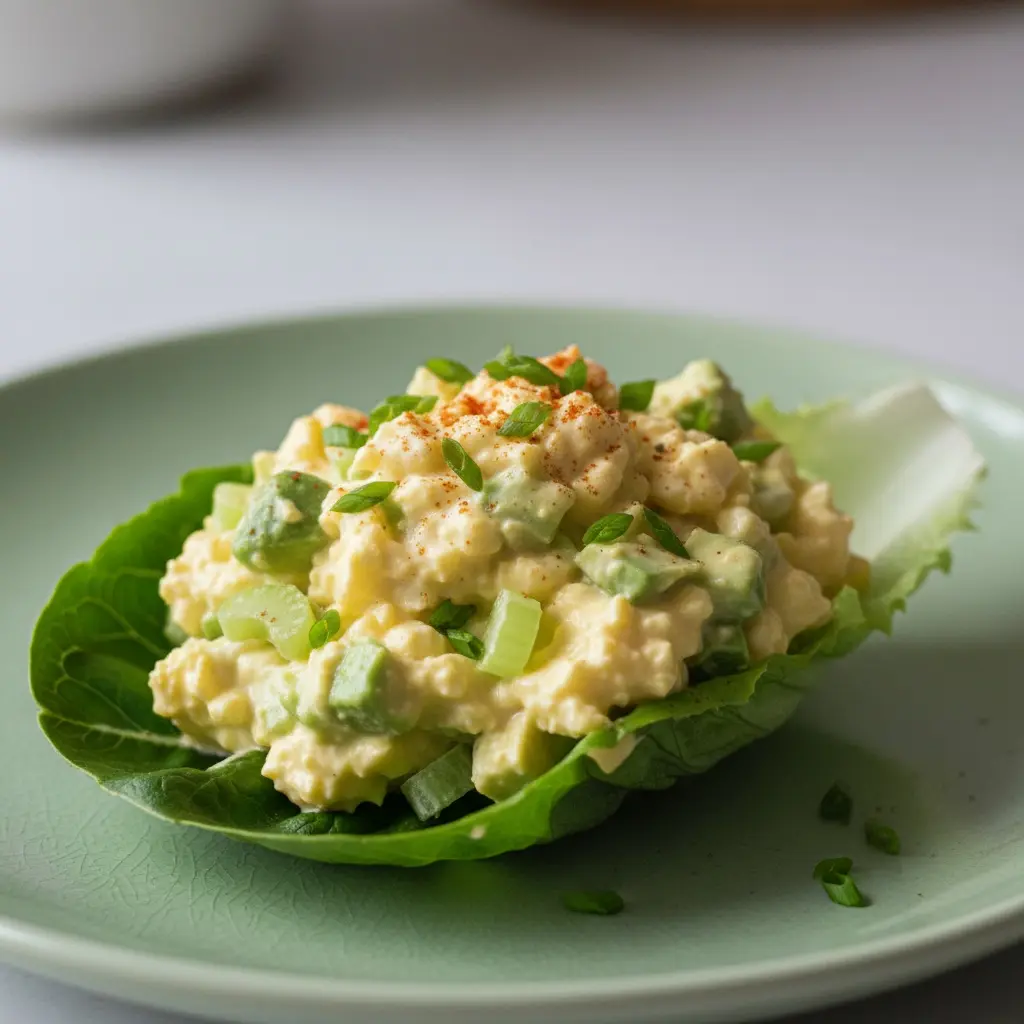 Creamy Avocado Egg Salad