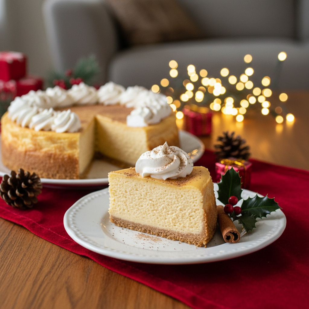 Diabetic Keto Eggnog Cheesecake / Eggnog Flan
