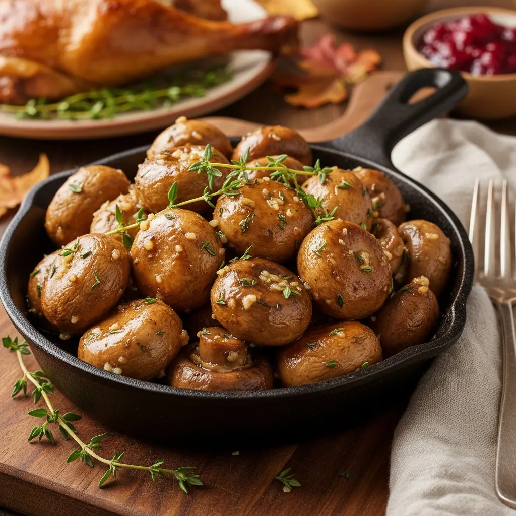 Garlic Butter Mushrooms