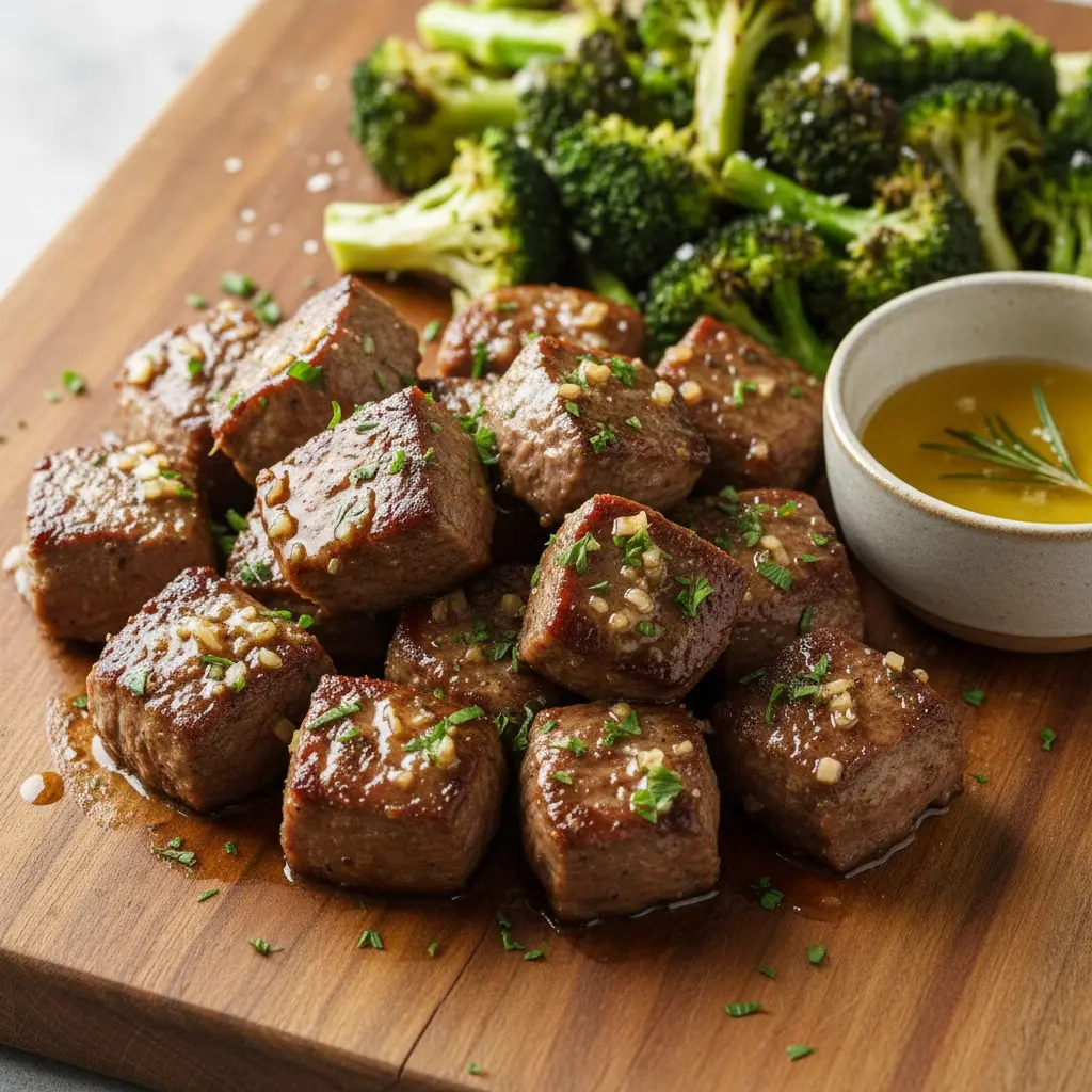 Garlic Butter Steak Bites