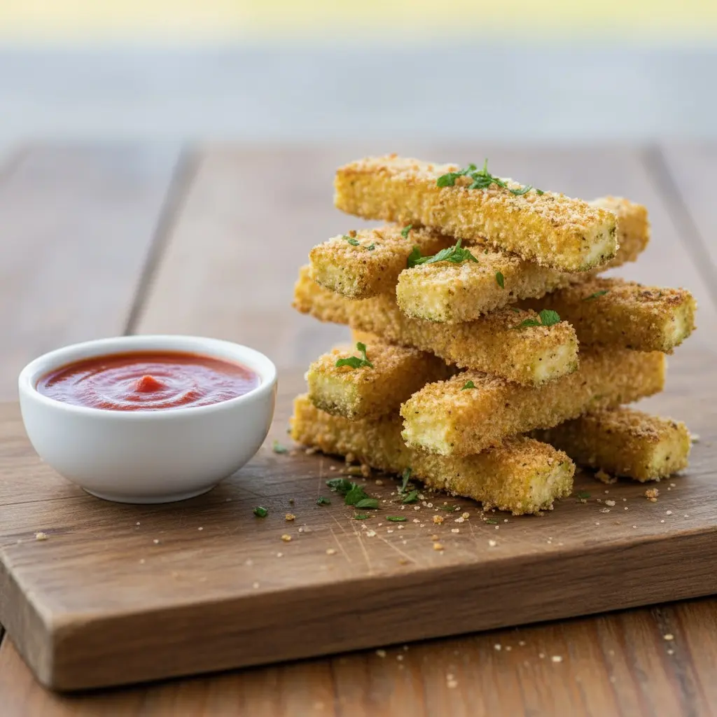 Parmesan Zucchini Fries
